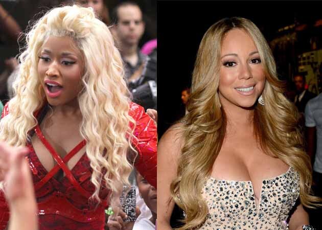 Nicki Minaj swears at Mariah Carey on American Idol show