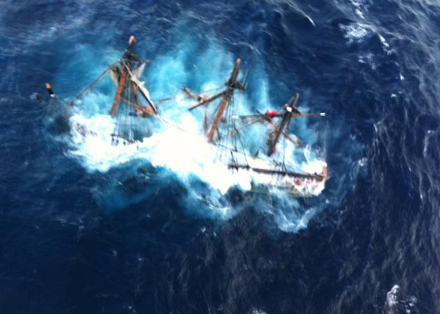 <i>Pirates of the Caribbean</i> ship claimed by megastorm Sandy