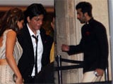 Saif Kareena wedding: Shah Rukh Khan, Ranbir Kapoor attend the reception
