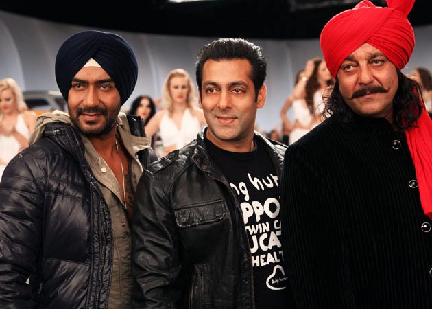 Salman, Ajay, Sanjay triple whammy in Son Of Sardaar song