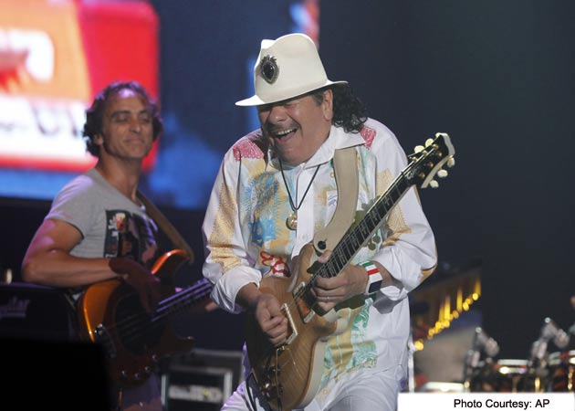 Carlos Santana feels 'blessed' to perform for Indian fans