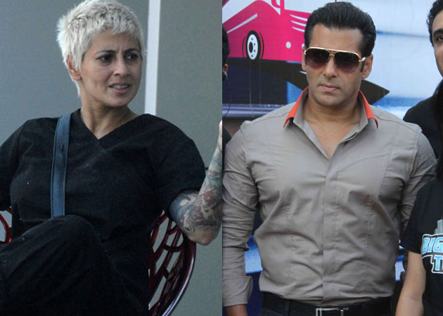 <i>Bigg Boss 6</i>'s Sapna Bhavnani calls Salman Khan a "serial woman-beater"