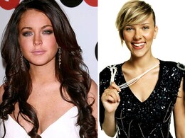 Scarlett Johansson flirting with Lindsay Lohan's friend? Scarlett Johansson flirting with Lindsay Lohan's friend?