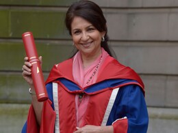 Sharmila Tagore gets honorary degree from Edinburgh University Sharmila Tagore gets honorary degree from Edinburgh University