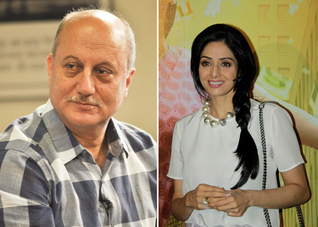 Anupam Kher bowled over by Sridevi's <i>English Vinglish</i>