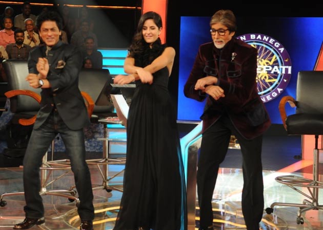 Amitabh Bachchan, Shah Rukh Khan, Katrina Kaif dance 'gangnam style'