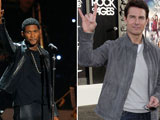Usher celebrates birthday with Tom Cruise