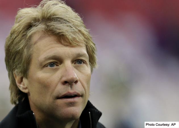 Jon Bon Jovi rushes back to comfort family in New York after hurricane Sandy