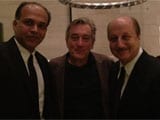 Anupam Kher bonds with Robert De Niro at <i>Silver Linings Playbook</i> premiere