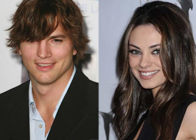Ashton Kutcher, Mila Kunis' Roman holiday