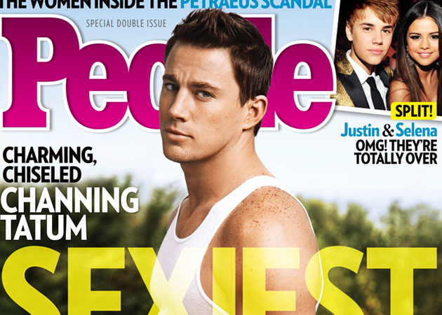 Channing Tatum has been named the Sexiest Man Alive by People magazine