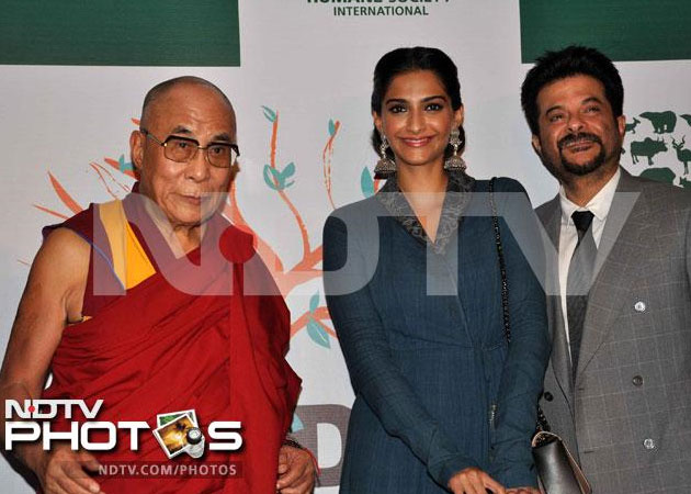 When the Dalai Lama blessed Anil Kapoor on a plane