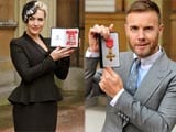 Kate Winslet, Gary Barlow receive Britain's highest award from Queen