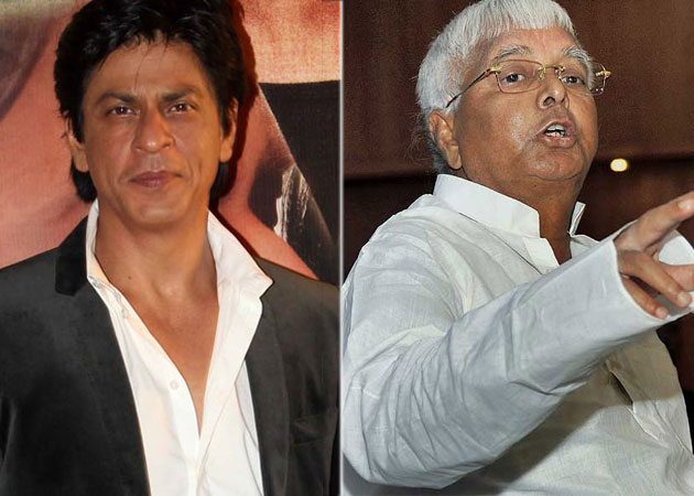 No plans for politics, but Shah Rukh Khan would love to play Lalu