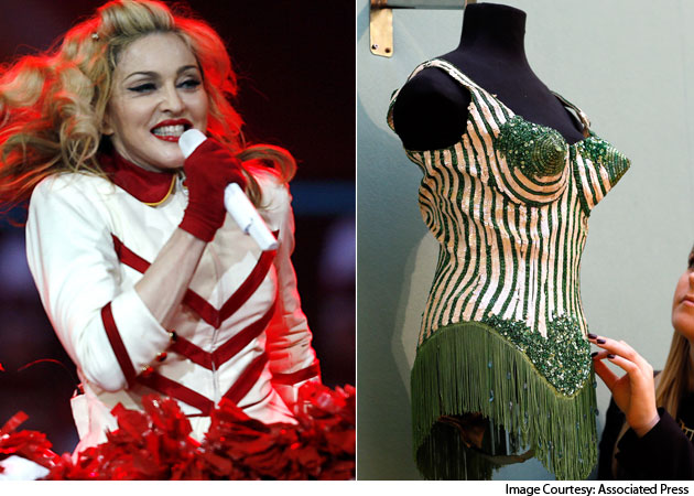 Madonna's corset bra expected to fetch &pound;15,000 at auction