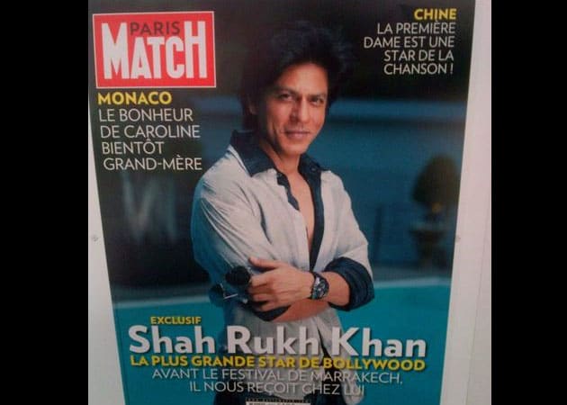Shah Rukh Khan on French magazine cover