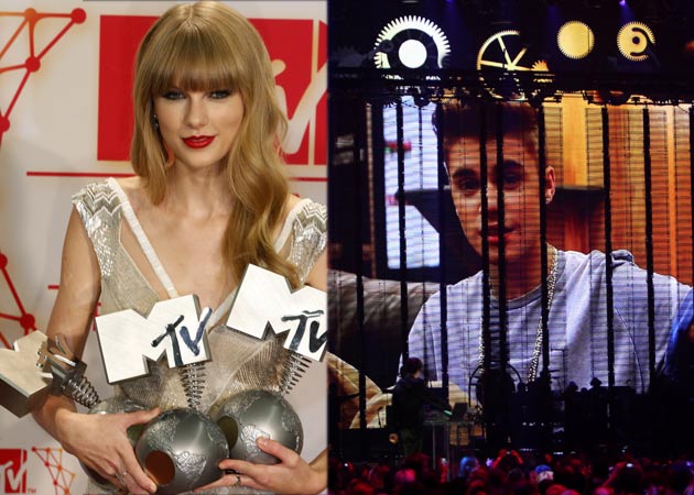 Taylor Swift, Justin Bieber big winners at MTV Europe Music Awards