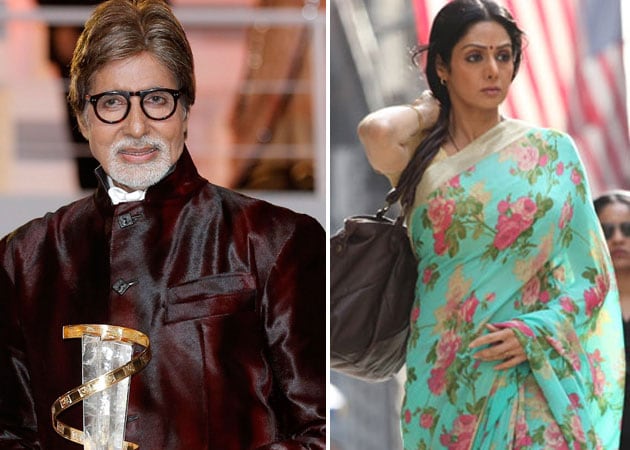 Amitabh Bachchan, Sridevi voted most admired actors