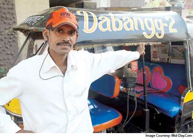 Salman Khan's fan now drives the Dabangg auto