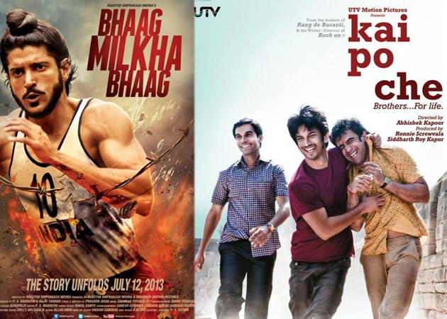 <I>Bhaag Milkha Bhaag, Kai Po Che</i> trailers to go with <i>Dabangg 2</i>