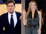Charlie Sheen unhappy with no thank you from Lindsay Lohan