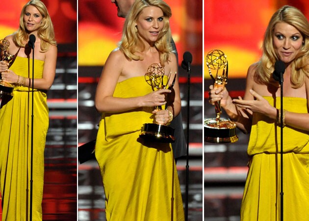 Claire Danes at Golden Globes After Announcing Her Pregnancy