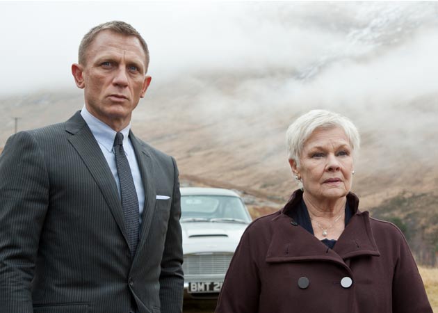 Daniel Craig, Judi Dench are Britain's favourite film actors