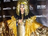 Heidi Klum's elaborate Cleopatra costume at Haunted Holiday party