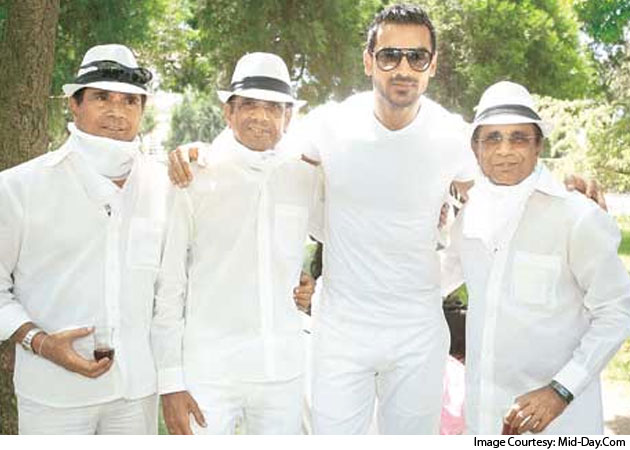 John Abraham is Abbas-Mustan for a day on <i>Race 2</i> sets