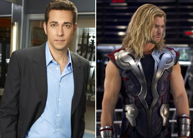 Chris Hemsworth is a "rock star": Zachary Levi