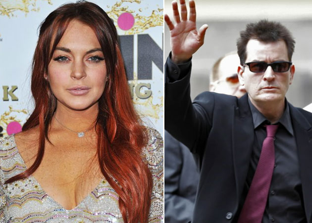 Lindsay Lohan shares a "deep bond" with Charlie Sheen 