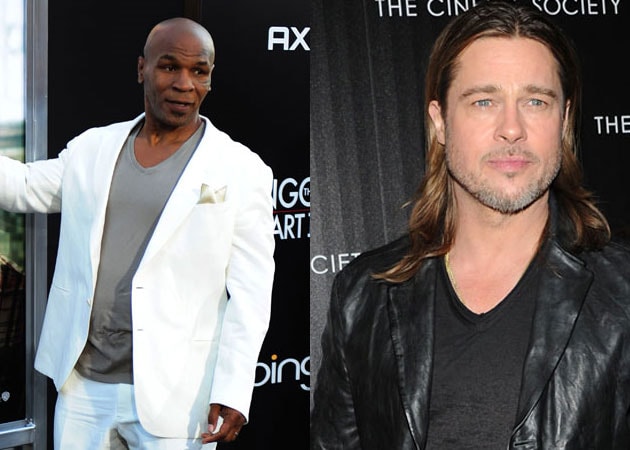 Mike Tyson caught Brad Pitt in bed with his wife way back when