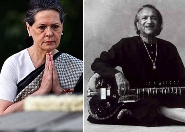 Pandit Ravi Shankar was one of country's greatest jewels: Sonia Gandhi