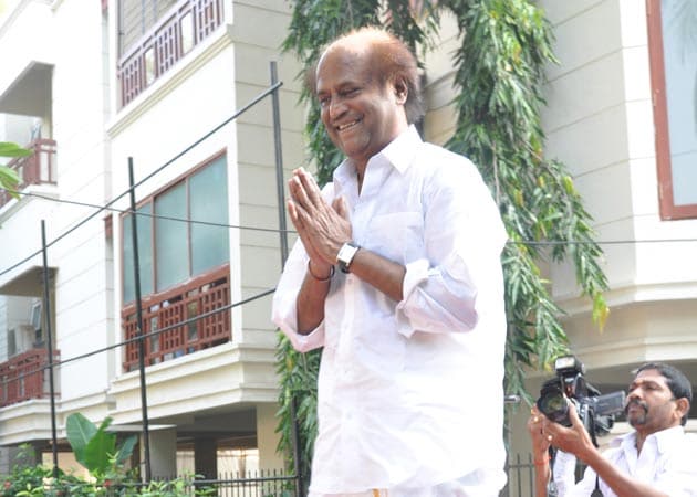Rajinikanth's 12.12.12. birthday sees the superstar mingling with fans
