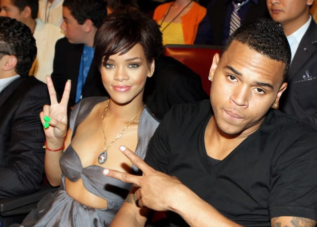 Rihanna spends Christmas with Chris Brown