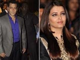 Salman Khan cycles around Aishwarya Rai Bachchan's van