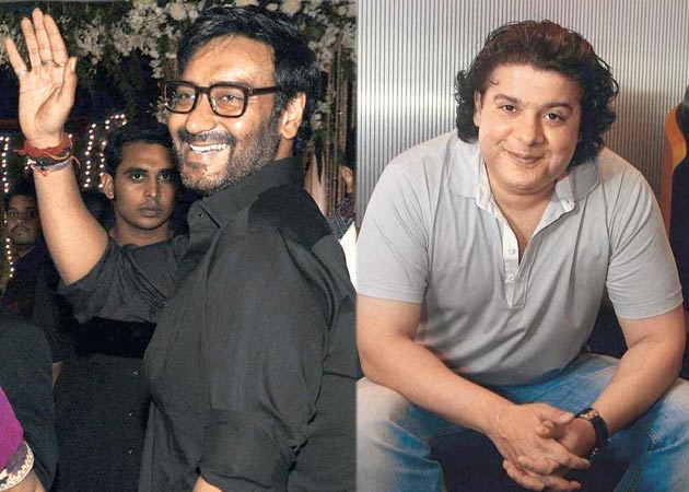 Ajay Devgn leaves Sajid Khan baffled with bloodstain prank