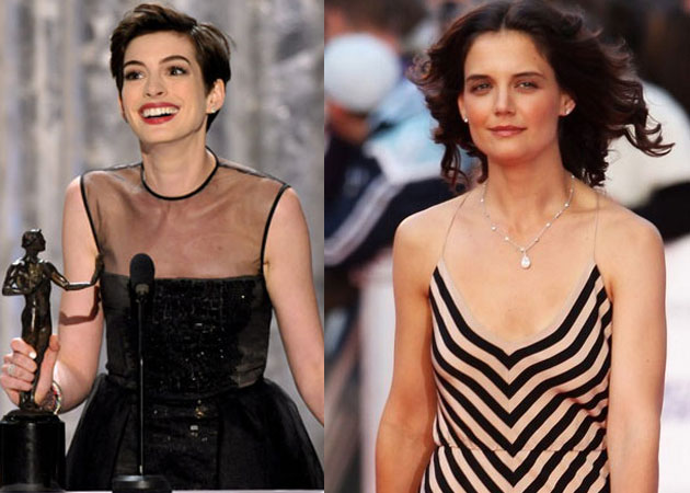 Anne Hathaway, Katie Holmes bitter rivals?