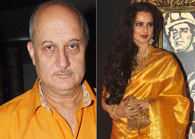 Anupam Kher excited about working with Rekha in <i>Super Nani</i>