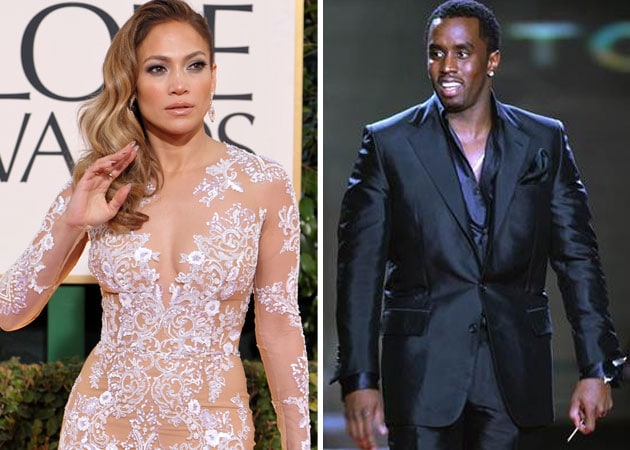 Jennifer Lopez has awkward encounter with P Diddy at the Globes                        