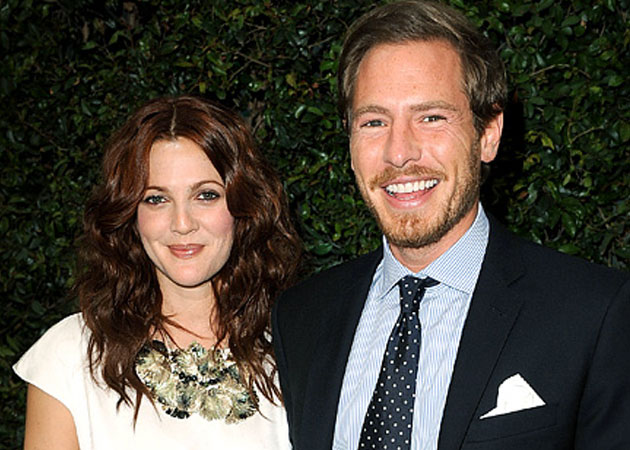 Drew Barrymore feels "lucky" with her choice of husband