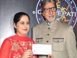 Sunmeet Kaur becomes first woman to win Rs five-crore on <i>Kaun Banega Crorepati</i> Sunmeet Kaur becomes first woman to win Rs five-crore on <i>Kaun Banega Crorepati</i>