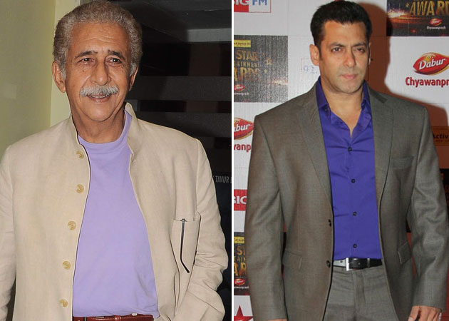 Naseeruddin Shah denies being approached for film with Salman Khan