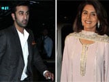 Ranbir Kapoor nervous about performing with mother Neetu Kapoor on stage