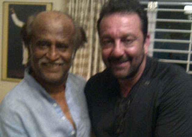 When Sanjay Dutt met Rajinikanth