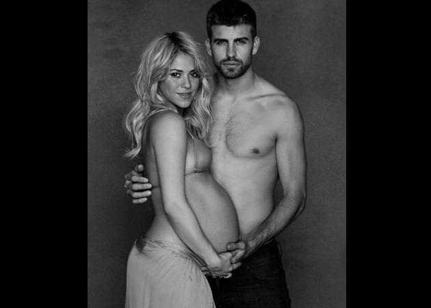 630px x 450px - Pregnant Shakira hosts online baby shower with boyfriend Gerard Pique
