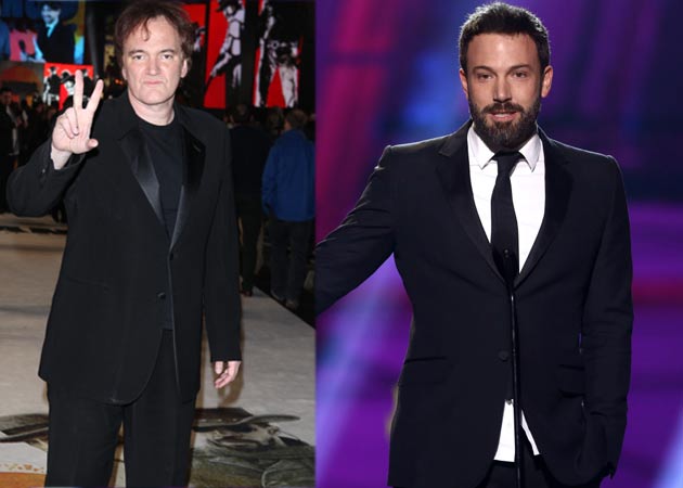 Quentin Tarantino thinks Ben Affleck's Oscar snub was worse than his