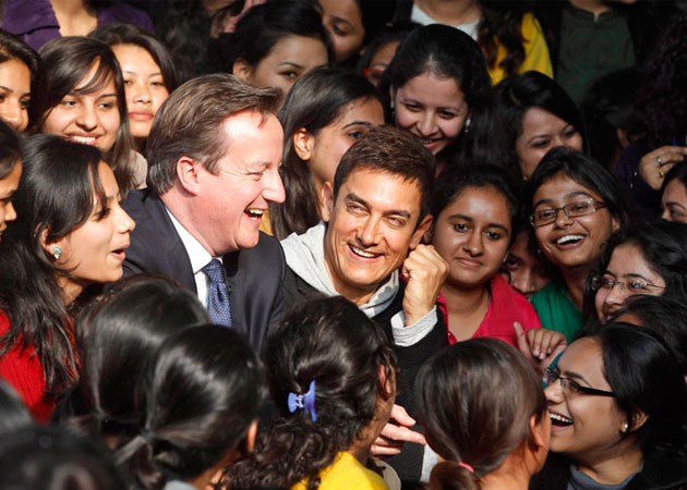 Aamir Khan, David Cameron meet to discuss gender inequality