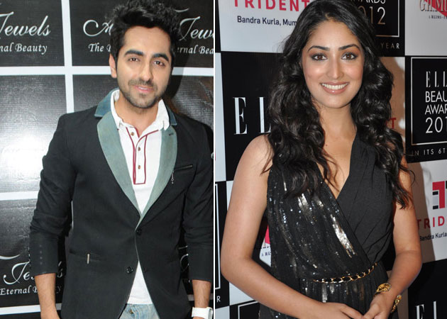 Ayushmann Khurrana, Yami Gautam meet for ice cream