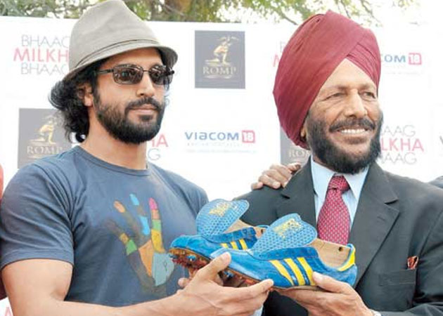 Milkha Singh charged just Re 1 for <i>Bhaag Milkha Bhaag</i>